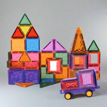MAGNETIC TILES RAINBOW - 100PCS